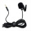 Mini-Kabelmikrofon für Soundkarte, Kamera, PC, Desktop-Computer, 3 Meter 1