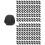 200 Pcs Black Disposable Microphone Covers Anti-Splash Dust-Proof 1