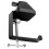 Table mounting clamp with headset hook for microphone suspension boom 1