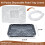40 pieces 18 inch paint roller tray liners, large disposable plastic 2
