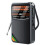Portable mini radio with full frequency range, AM/FM/SW,A 1