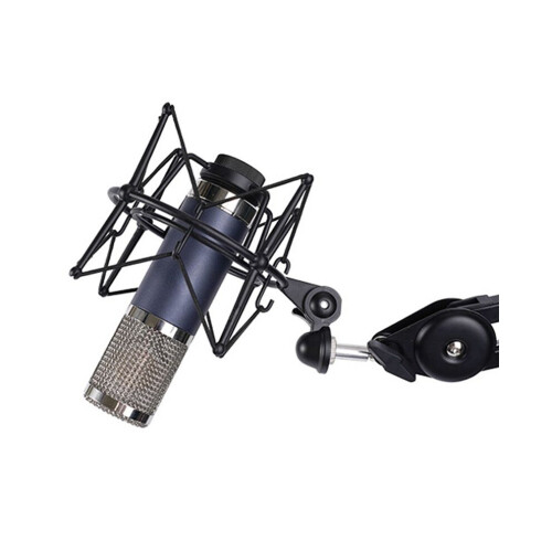 Microphone shock mount, adjustable mount (champagne gold) 2