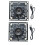 2 pieces 100 degree camera module 1MP OV9732 1280x720 30fps camera module 1