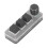 Mechanical Keyboard, Mini Keyboard, 3 Buttons, 1 Button, Programmable USB BT Connector, Blue Switch, Mechanical Mini Keyboard with RGB LED 5