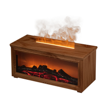 Aromatherapie-Diffusor mit dynamischem Flammeneffekt für Zuhause und Büro A