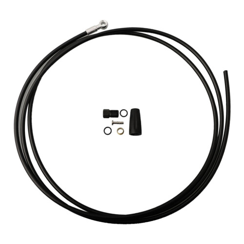 Fahrradbremsschlauchset – 2 m – Schwarz