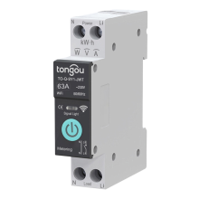 TONGOU DC-WLAN Intelligent Circuit Breaker 63 A DIN Rail Black