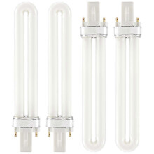 x 9W żarówka UV do paznokci, zamiennik lampy utwardzającej UV 36W do suszarki