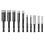 10 pieces Hex Shank Brazed Dry Ceramic Tile Diamond Drill Bit Opener 1