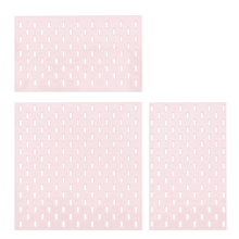 Miniaturmöbel, Dekoartikel, Lochwandregal, rosa