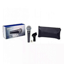 Shure BETA58A Supernieren-Dynamik-Mikrofon, Gesangsmikrofon, kabelgebundenes Mikrofon