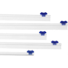 Plastic Film Cutter, Kitchen Cling Film Two-Way Sliding Cutter (Insert Type, 33cm), 6-Pack