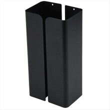 Magnetischer Handschuh- und Taschentuchspender, Papierhandtuchhalter, Wandmontage, schwarz