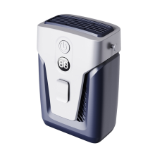 Ansteckbarer USB-Handventilator, 3,7 V/1,2 A, 12000 mAh, Powerbank, blau