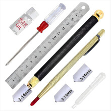 Glasschneider 3 mm – 14 mm, Glasschneidwerkzeug mit Glasschneidöl