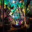 Bohemian Mosaic Starry Sky Floor Projections Lamp Table Bedside Light 2