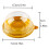 100 transparent mini cupcake boxes made of plastic, round 3