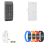 Wireless access control for lockers, conventional silver 1