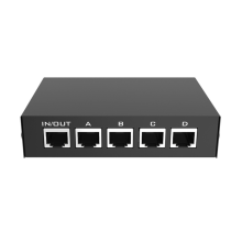 4 in 1 ut 100/1000 Mbps mini gigabit nätverksswitch
