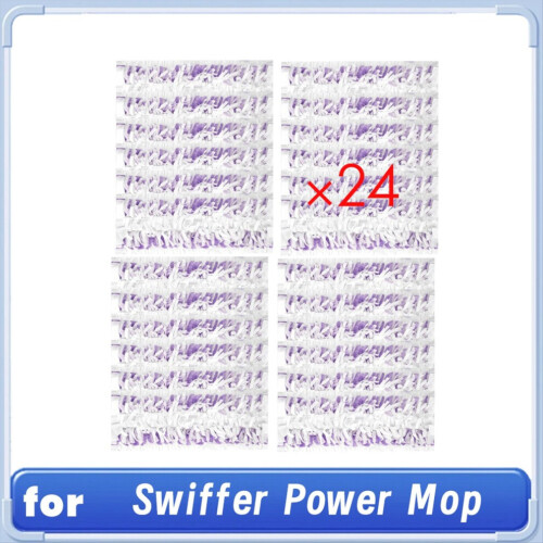 24 disposable refill packs for Power Mop Pads
