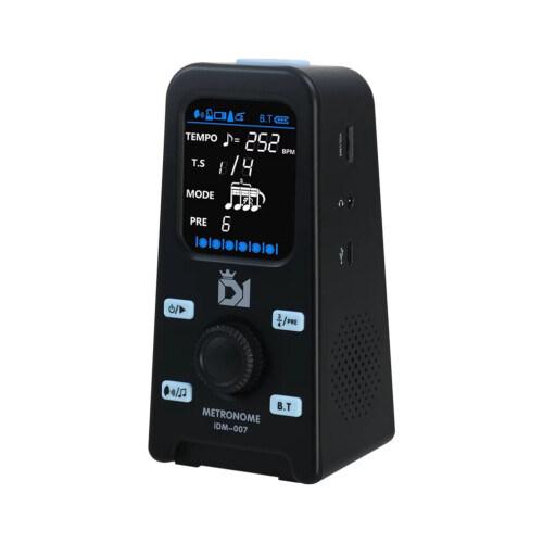 Electronic metronome, Bluetooth speaker, rechargeable LCD screen B