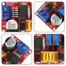 5 Sztuk 5A - Regulowany Konwerter Obniżający XL4015 4-38V do 1.25-36V Moduł Regulatora Napięcia Zasilania