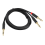 6,35-mm-Stereo-auf-2-Mono-Y-Splitter-Einsatzkabel A 1