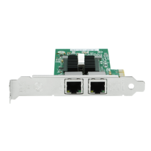 Tarjeta de red Gigabit, 10/100/1000 Mbps, adaptador Ethernet RJ45 con dos puertos.