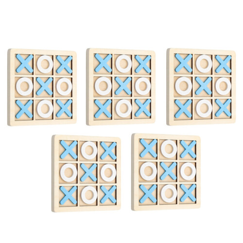 5PCS Xo Toe Kids Board Game Parent-Child Interactive A