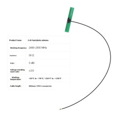 WiFi Antenna Wire Cable for P2S/X2D/X1/P1/A1/AD5M/Voron Series 3D Printer Parts Enhanced Wireless Signal Extension