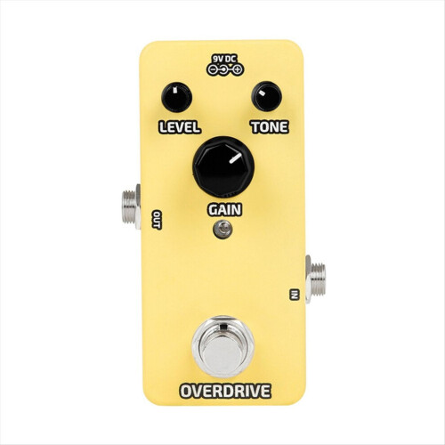 Effektpedal för elgitarr, gitarrkompressor, överväxel