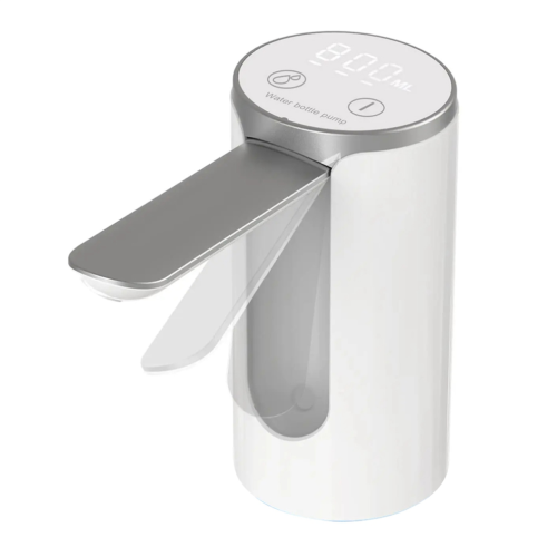 LED display water bottle pump, foldable electric, 1200mAh rechargeable