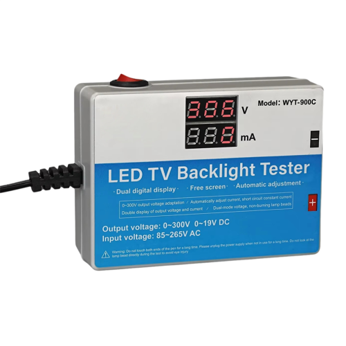 Multifunctional LED tester, 0–300 V output measuring devices (EU)