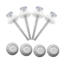 Baby Gate Extender Kit 4-Pack Wall Protector
