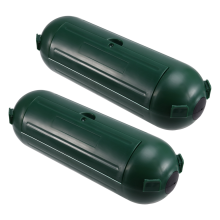 Extension cable safety cover with junction box green