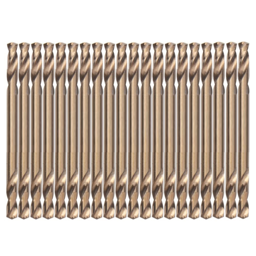 3.2 mm cobalt drill bits (20 pieces), for hardened metal