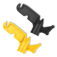 2 extension rod hooks, 3/4 inch inner diameter, for screwing in