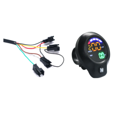 E-Bike-Gasgriff, digitales Display, Spannungsanzeige B