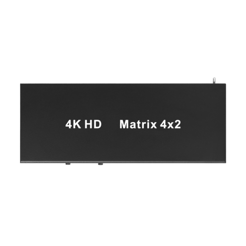 -Συμβατός διαχωριστής διακόπτη Matrix 4x2 4K 30Hz με βύσμα ήχου EU