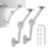 Lid support hinges, high-performance lid holding hinge - 110 opening angle 1