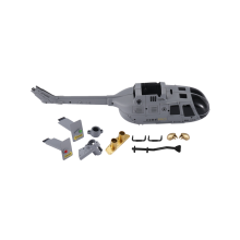 C186 C-186 Pro Skalskyddsset RC Helikopter, Grå