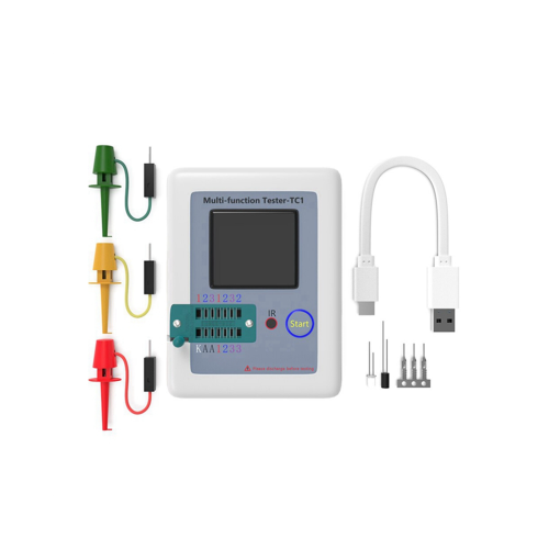 LCR TC1 1.8 inch Display Multimeter Capacitor Resistor Test Meter