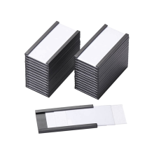 100 magnetische Etikettenhalter mit magnetischen Datenkartenhaltern