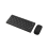 Wireless Bluetooth keyboard and mouse with three modes, black 1