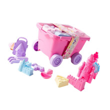 Strandspielset für Kinder, langlebige ABS-Sandwerkzeuge für-Rosa