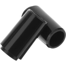 Set van 2 zwarte plastic verbindingsbeschermers voor golfclubferrules (vervanging).