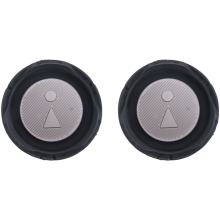 2 Stück 2,75 Zoll Audio-Basskühler 76 mm für Xtreme-Lautsprecherreparatur