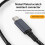 140W DC laptop charger with square plug 3