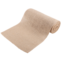1 Rolle Tischläufer aus Jute, 30 cm breit, 10 m lang