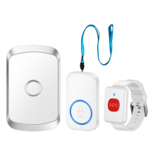 Wireless call button, paramedic pager watch, pager EU plug